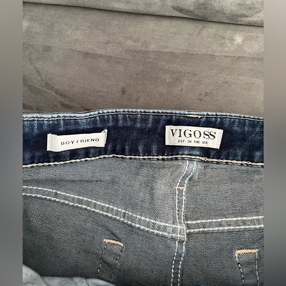 Vigoss Boyfriend Stretch Jeans - Picture 5 of 8